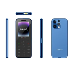 Titanic T-65, 2 Sim, Powerful Torch Light, 3,000 Mah Battery, 1 Year Warrenty