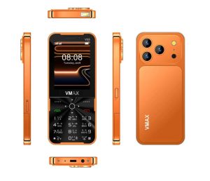 Vmax V55 | 2,500 mAH Battery | Big Torch Light | Auto Call Record | 1 Year Official Warranty
